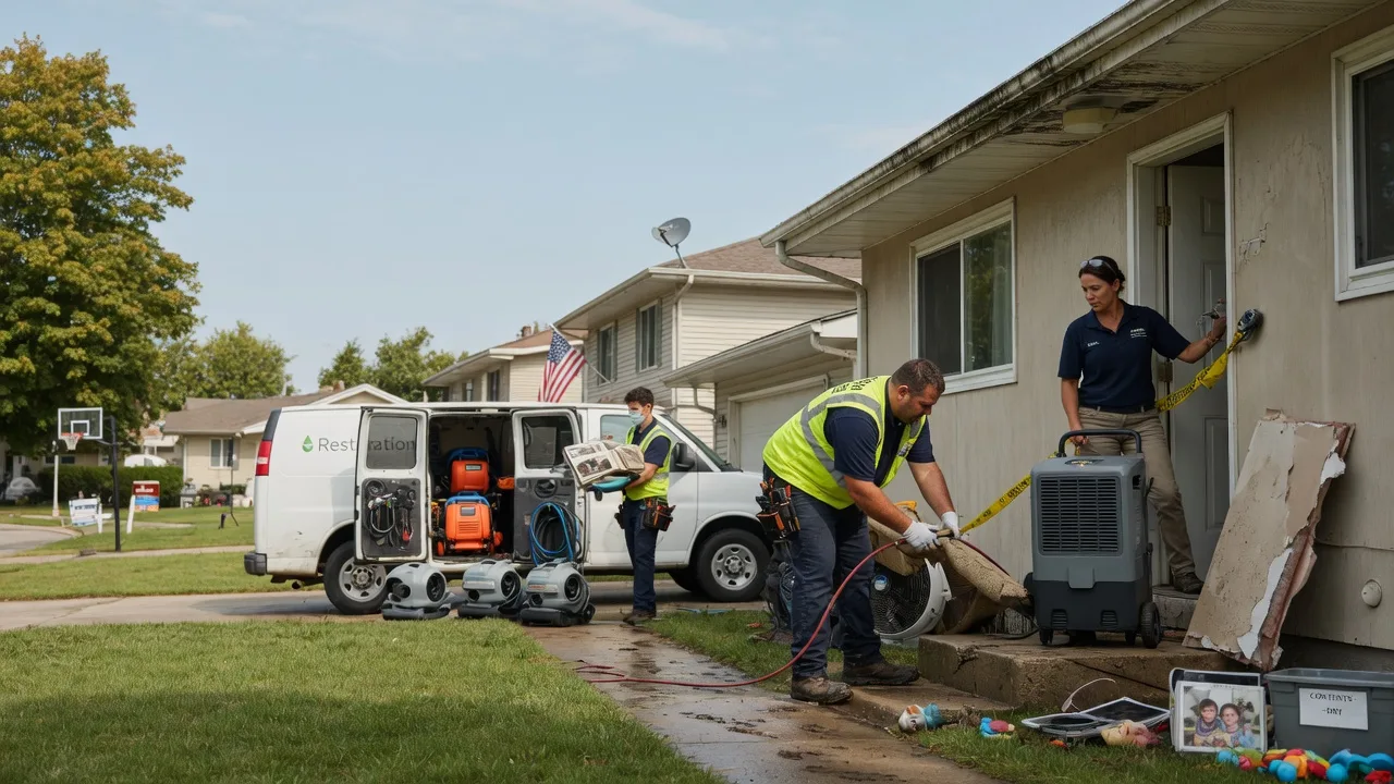 Water Damage Restoration in Sterling, MI near me